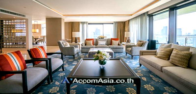 คอนโดให้เช่า : 🔼🔽 AccomA 📩 Penthouse 4 BR Condominium @The St. Regis Bangkok (Residences) (AA20144)