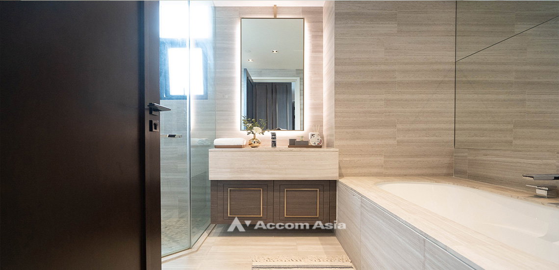 รูป 🔼🔽 AccomA 📩 Modern condominium with full-height glass and garden views (AA32106) - รูปที่ 8/10