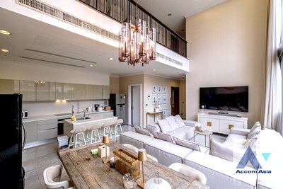 Townhouses for rent Bangkok : 🔼🔽 AccomA 📩 Private Swimming Pool,Huge Terrace 4 BR Townhouse @749 Residence (AA31156)