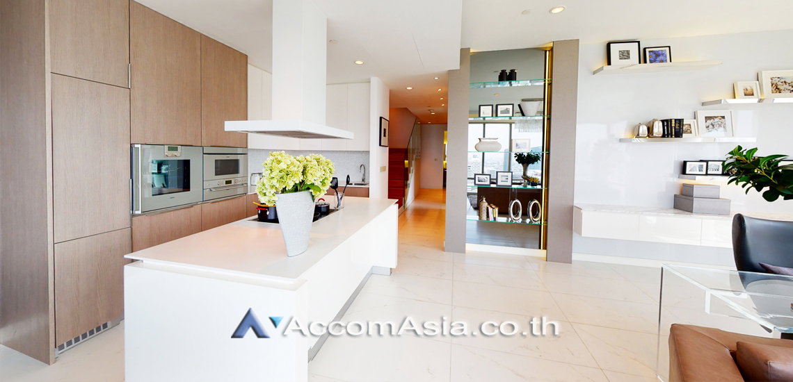 รูป 🔼🔽 AccomA 📩 Luxury Penthouse with Expansive Balcony | Panoramic City & RBSC Golf Course Views at 185 Rajadamri ( AA22218 ) - รูปที่ 11/20