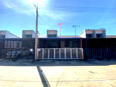 TOWN HOUSE 21.4 Sq.w. Phan Thong Chonburi for 1.6M