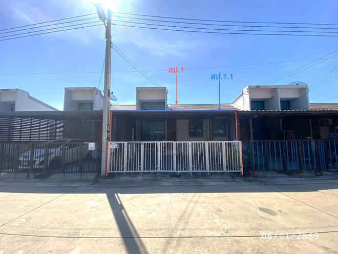 รูป ทาวน์เฮ้าส์ 21.4 ตร.วา พานทอง ชลบุรี 1.6M - รูปที่ 1/20