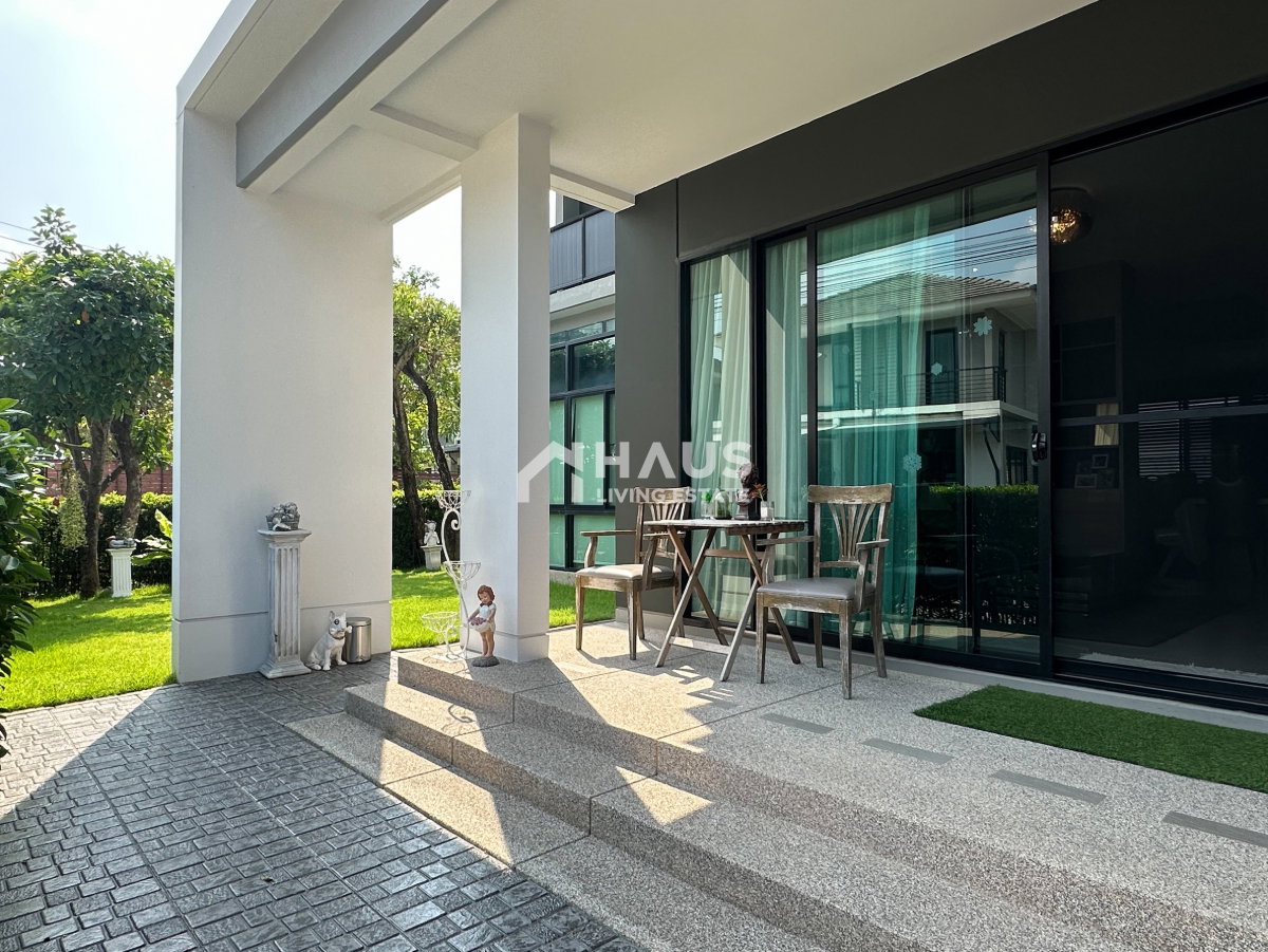 รูป 🔥 โคตรแรร์! ห้องนอนล่างมีน้ำในตัว (แปลงมุมแต่งครบ+มีห้องแม่บ้าน) 🔥 ขายบ้านเดี่ยว เศรษฐสิริ จรัญฯ - ปิ่นเกล้า 🔥 / 4 ห้องนอน #HRP1052 - รูปที่ 3/20