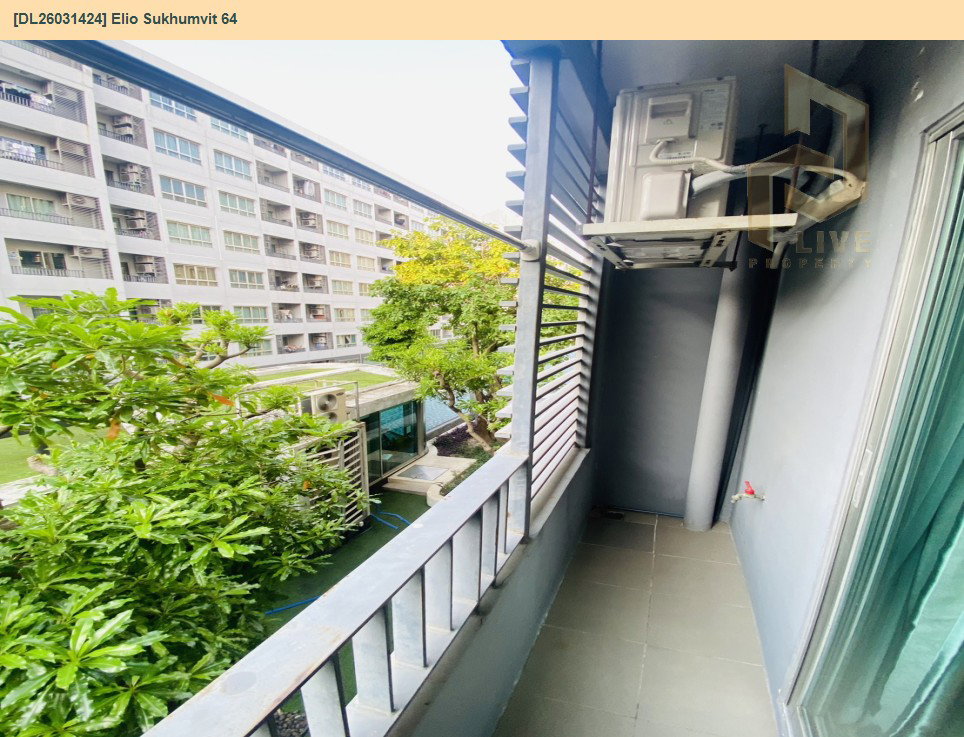 รูป DL26031424 ให้เช่าคอนโด เอลลิโอ สุขุมวิท 64 (Elio Sukhumvit 64) ใกล้ - พร้อมเข้าอยู่ โทรด่วน 0614453194 LineID @162cjixi - รูปที่ 13/16