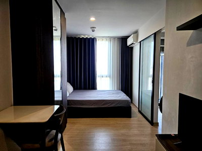 คอนโดให้เช่า : ให้เช่า Nue Cross คูคต 🏡 8,500 มีเครื่องซักผ้า พร้อมอยู่‼️ #ตอบแชทไว 🔥🔥 รหัส C541