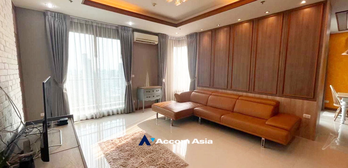 รูป 🔼🔽 AccomA 📩  3 BR Condominium @Villa Asoke (AA33497) - รูปที่ 1/9