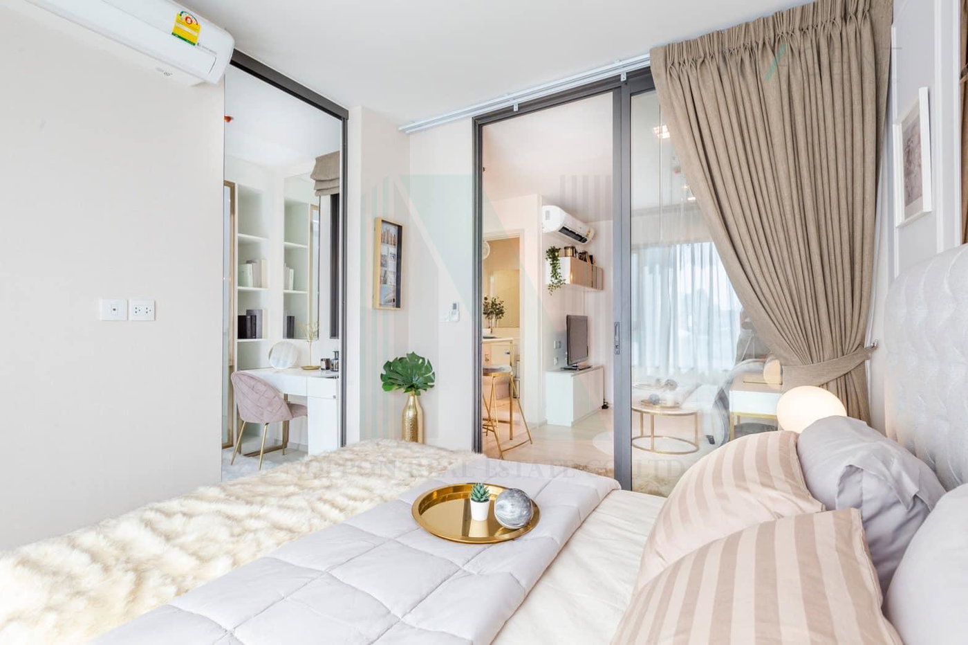 รูป 📣Nice room!📣 ให้เช่าคอนโด ไลฟ์ วัน ไวเลส อาคาร 1 ชั้น 22 1 ห้องนอน ขนาด 35.00 ตรม ใกล้ Central ชิดลม - รูปที่ 5/8