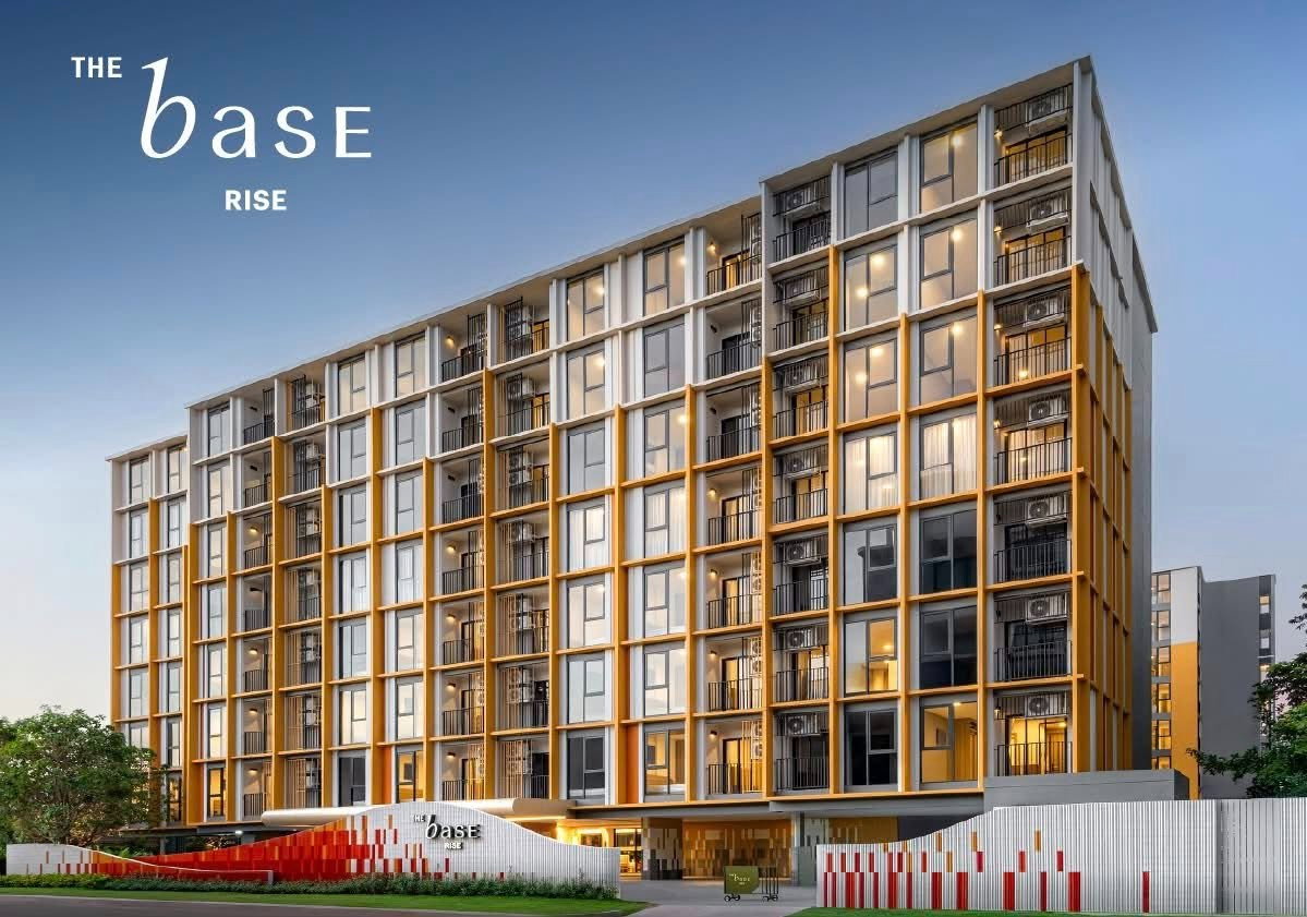 ☀️The Base Rise (1Bed Plus 34 sqm,Moutain View) New resort-style condo ready to shine in the heart of Phuket🌴
