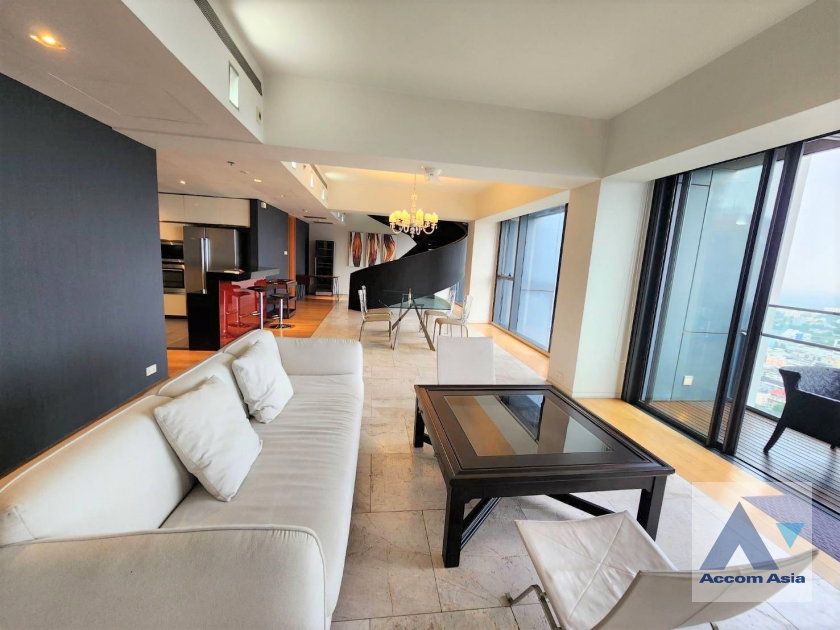 รูป 🔼🔽 AccomA 📩 Fully Furnished,Duplex Condo 4 BR Condominium @The Met Sathorn (AA40212) - รูปที่ 3/20