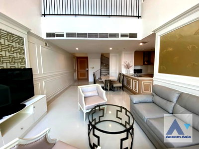 Condos for rent : 🔼🔽 AccomA 📩 Duplex Condo,Double High Ceiling 2 BR Condominium @The Empire Place (AA18661)