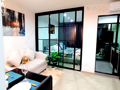 เช่าคอนโด ซอยปุณณวิถี (สุขุมวิท 101)  : 🚩 ให้เช่าคอนโด ไรย์ สุขุมวิท 101/1 อาคาร 1 ชั้น 2 1 ห้องนอน ขนาด 29 ตรม ใกล้ BTS ปุณณวิถี