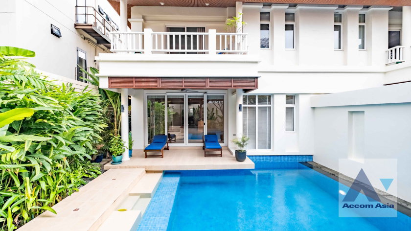 รูป 🔼🔽 AccomA 📩 Pet friendly,Private Swimming Pool 4 BR House in Khlong Tan Nuea (AA36081) - รูปที่ 3/20