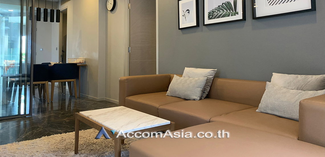 รูป 🔼🔽 AccomA 📩 Neutral condo with compact layout and cozy tones in Sukhumvit (AA26405) - รูปที่ 4/17
