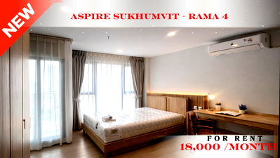 Condos for rent : 🍀🍀🍀 BEST DEAL 🔥 📌 For Rent: Aspire Sukhumvit Rama 4 🚆 Near BTS Phra Khanong ✨ Ready to move in ✨  PC: A10688 📲 Line: @rent2022