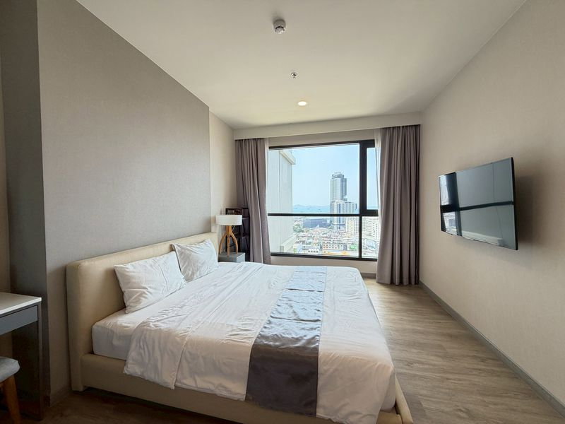 รูป ให้เช่าคีน เซ็นเตอร์ คอนโด ห้องสวยหรู สไตล์ญี่ปุ่น ตรงข้ามห้างโรบินสันศรีราชา  - รูปที่ 4/14