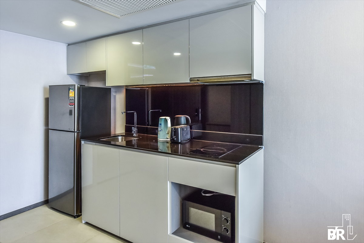 รูป คอนโดให้เช่า⚡️ Klass Siam ใกล้ BTS สนามกีฬาแห่งชาติ 32K 1นอน 45ตรม 🌃 ห้องว่าง ชั้นบน เฟอร์ครบ วิวดีไม่บล็อค - รูปที่ 7/7