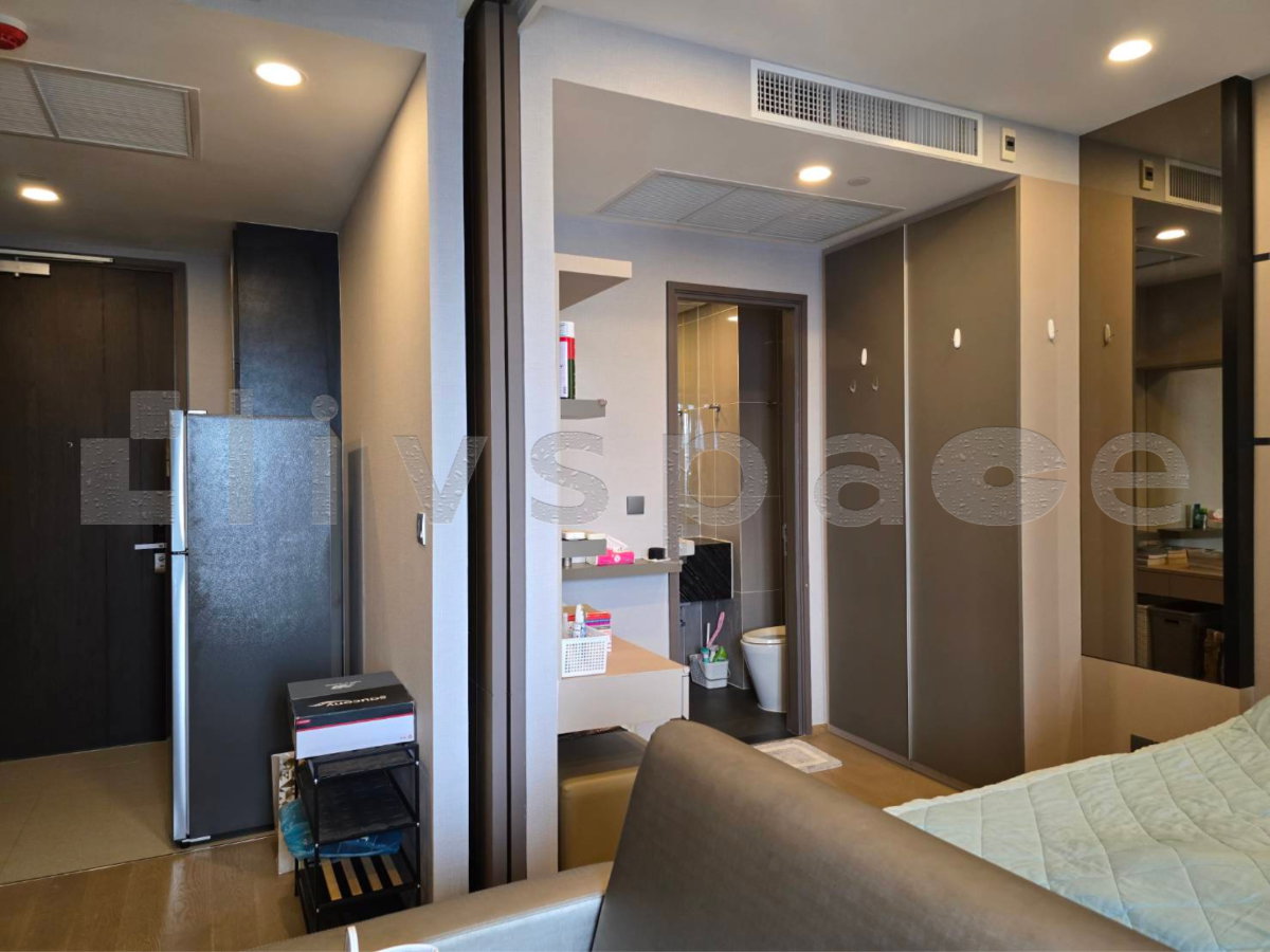 รูป ▚ LH202ツ ให้เช่า: Ashton Chula-Silom 1BR 35sqm. 28K ✨ เจ้าของรีโนเวทใหม่! เปลี่ยนใหม่ยกเซ็ต ทั้งตู้เย็นและชุดสุขภัณฑ์ 🏙️ - รูปที่ 3/6
