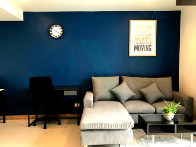 Condos for rent BTS Phrom Phong : For rent condo DOWNTOWN FORTY NINE Building ฺB, Floor 6,1 bed room, Room size 44.00 sqm