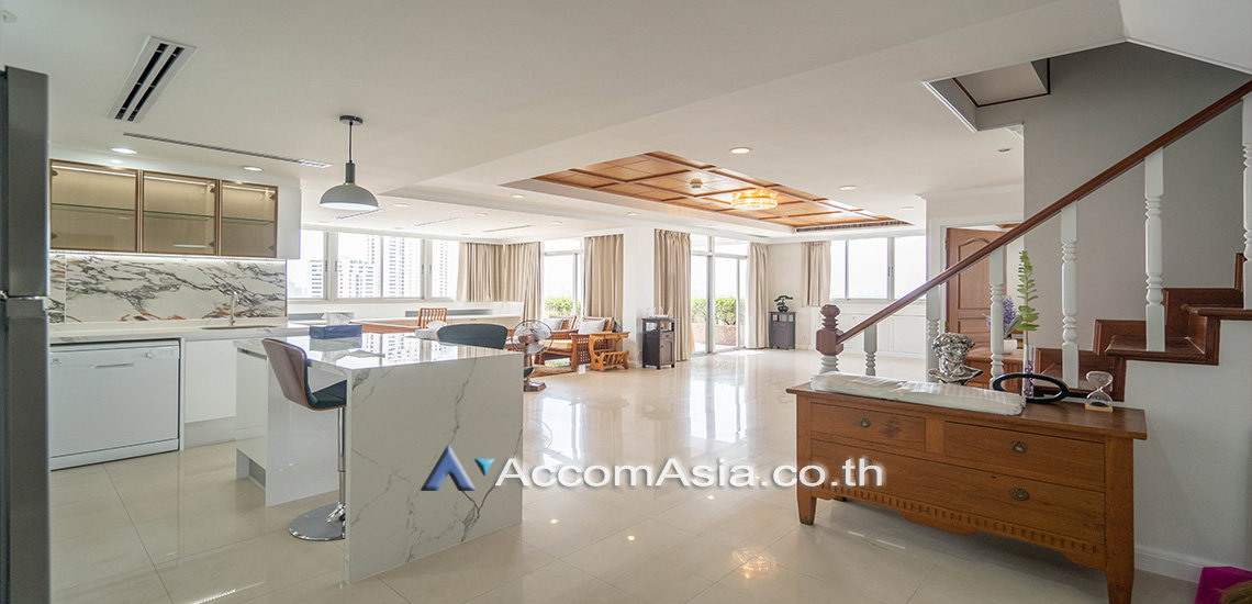 รูป 🔼🔽 AccomA 📩 Classy duplex penthouse with terrace and city skyline view (1515905) - รูปที่ 6/13