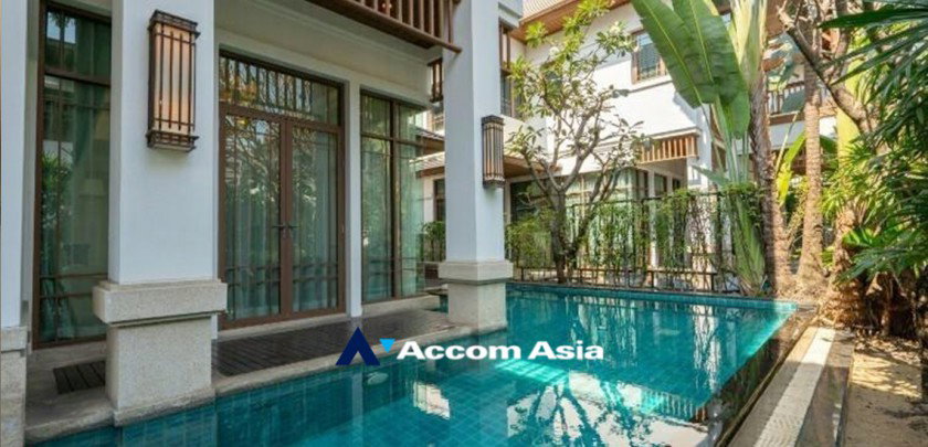 picture 🔼🔽 AccomA 📩  Elegant house with private pool and warm interiors in Sathorn (AA26247) - 2/13