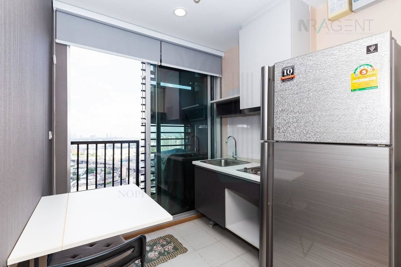 รูป ให้เช่าคอนโด เดอะ เบส สุขุมวิท 77 อาคาร B ชั้น 38 1 ห้องนอน ขนาด 30 ตรม ใกล้ ศูนย์การค้ามาร์เก็ตพลัส - รูปที่ 6/8