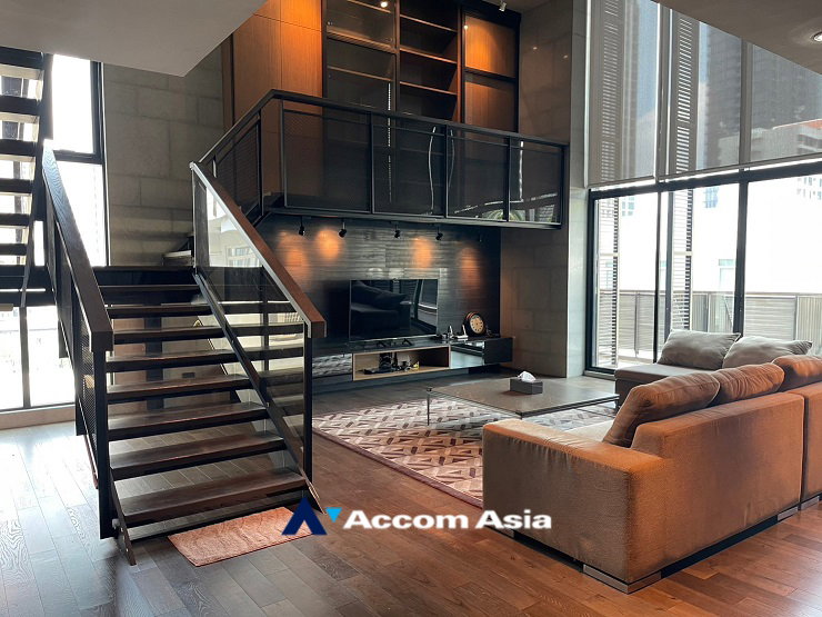 รูป 🔼🔽 AccomA 📩 Duplex Penthouse - Double high ceiling. Close to Asoke BTS - รูปที่ 7/20