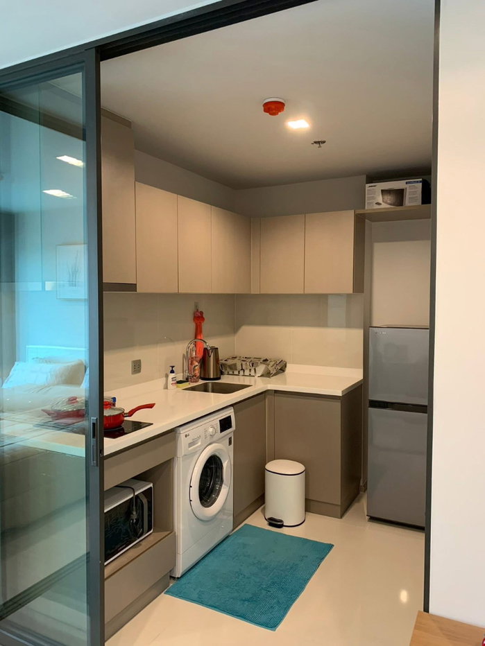 รูป ให้เช่าคอนโด Condo For Rent🔥 21,000 Baht 📢 Life Ladprao ✔️คอนโดขนาด36.5 sqm. 1 ห้องน้อง 1 ห้องนั่งเล่น ตึกB ชั้น 31 ทิศตะวันออก✔️ เครื่องใช้ไฟฟ้าครบ - รูปที่ 4/10