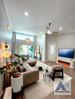 Condos for rent Sukumvit 61 : 🔼🔽 AccomA 📩 Fully Furnished 3 BR Condominium @The Bangkok Sukhumvit 61 (AA45891)
