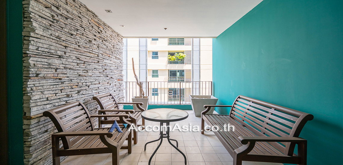 รูป 🔼🔽 AccomA 📩 Fully Furnished Condo with Home Office and Open View (AA20659) - รูปที่ 3/10