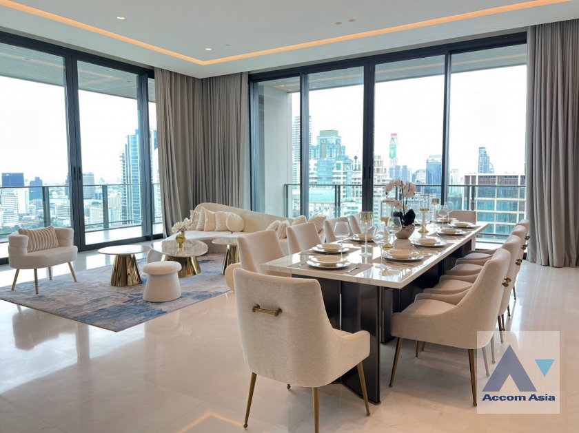 รูป 🔼🔽 AccomA 📩 Luxury Condo with Open Balcony & Lumphini Park View ( AA31313 ) - รูปที่ 4/20