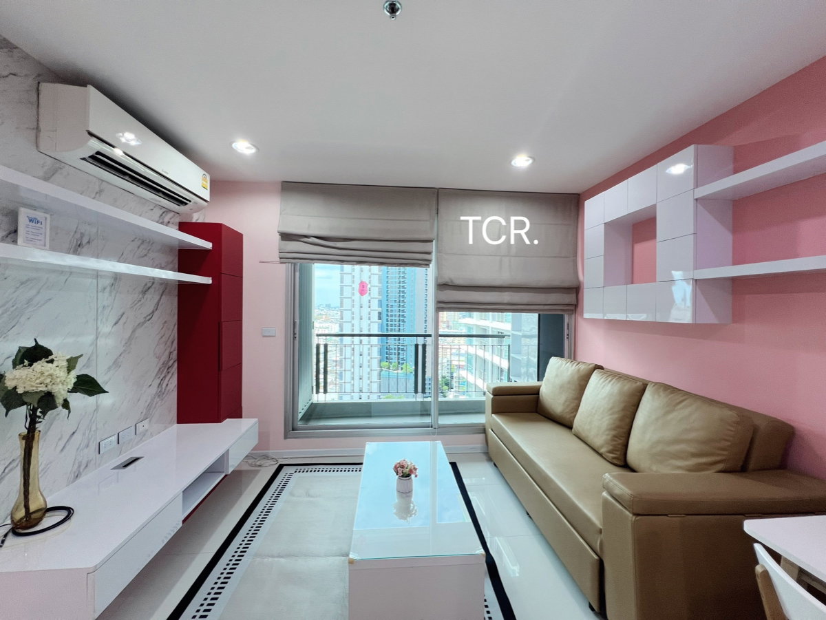 รูป ขายด่วน ห้องมุม❗️"𝐑𝐡𝐲𝐭𝐡𝐦 𝐑𝐚𝐭𝐜𝐡𝐚𝐝𝐚-𝐇𝐮𝐚𝐢𝐤𝐡𝐰𝐚𝐧𝐠" 2 ห้องนอน  2 ห้องน้ำ 66 ตร.ม. ติด MRT-ห้วยขวาง [251409] - รูปที่ 8/20