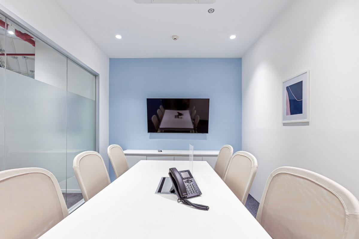 รูป Office Space แบบส่วนตัวสำหรับ 2 คน ที่ HQ SV City Tower - รูปที่ 5/6