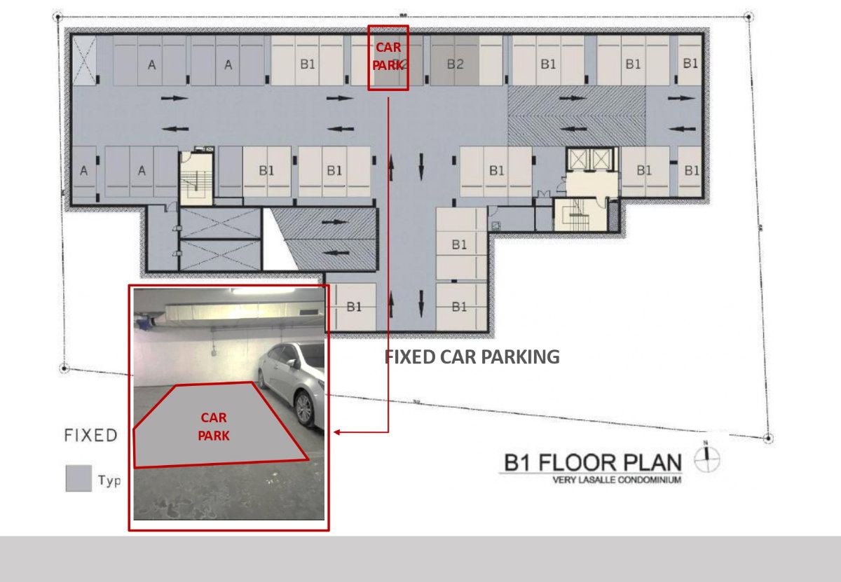 รูป VERY Lasalle Sukhumvit 105 (Low Rise) Specious Unfurnished Like-New 2beds 2baths Fixed Parking Like-New - รูปที่ 8/15