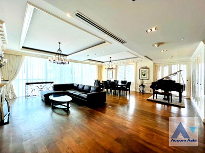 คอนโดให้เช่า : 🔼🔽 AccomA 📩 Big Balcony,Penthouse 3 BR Condominium @The Pano (AA43938)