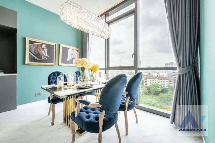 รูป 🔼🔽 AccomA 📩 Luxury high-rise condominium with elegant blue interiors at The Monument Thong Lo - รูปที่ 7/19