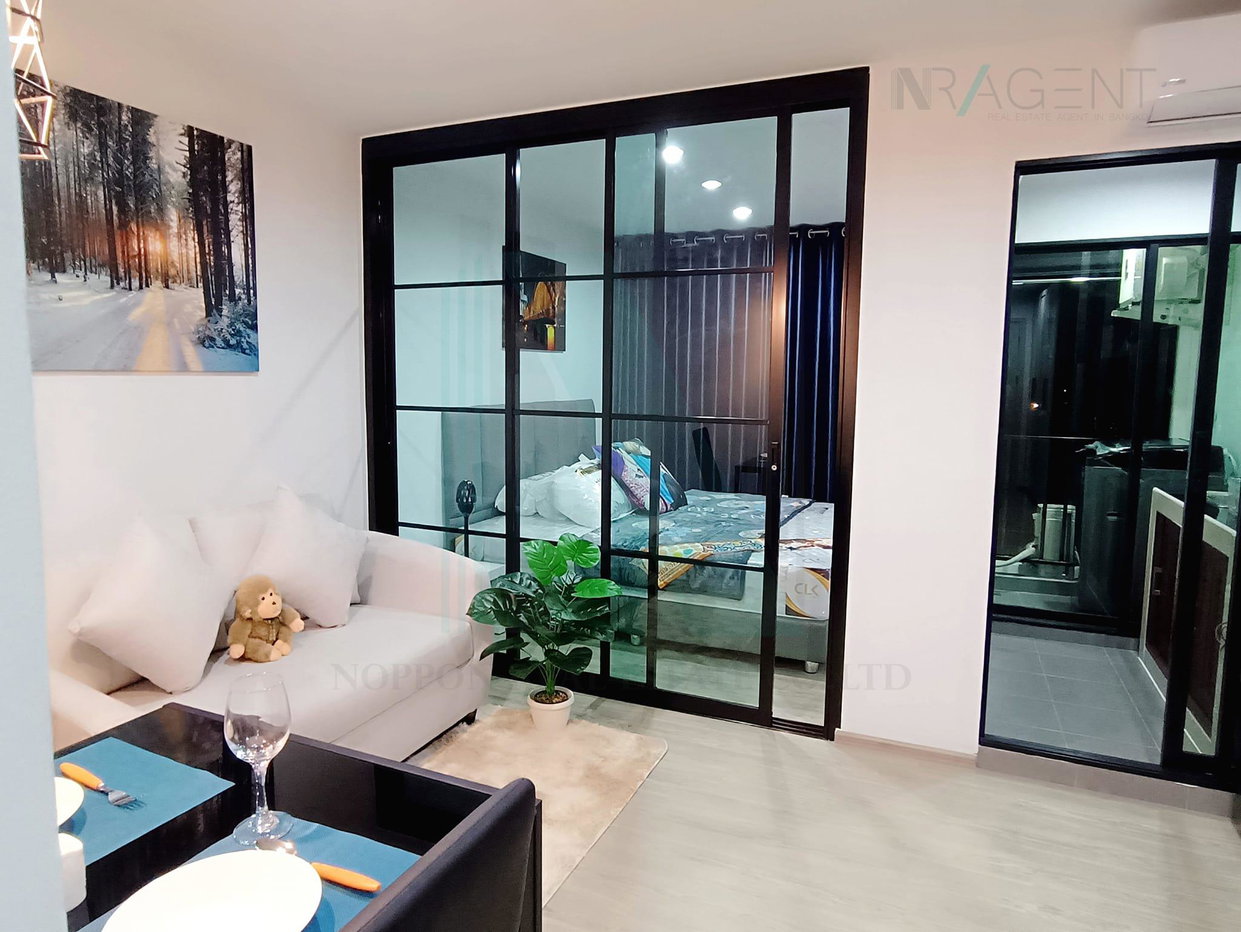 รูป 🔺 ให้เช่าคอนโด ไรย์ สุขุมวิท 101/1 อาคาร 1 ชั้น 2 1 ห้องนอน ขนาด 29 ตรม ใกล้ BTS ปุณณวิถี - รูปที่ 1/8