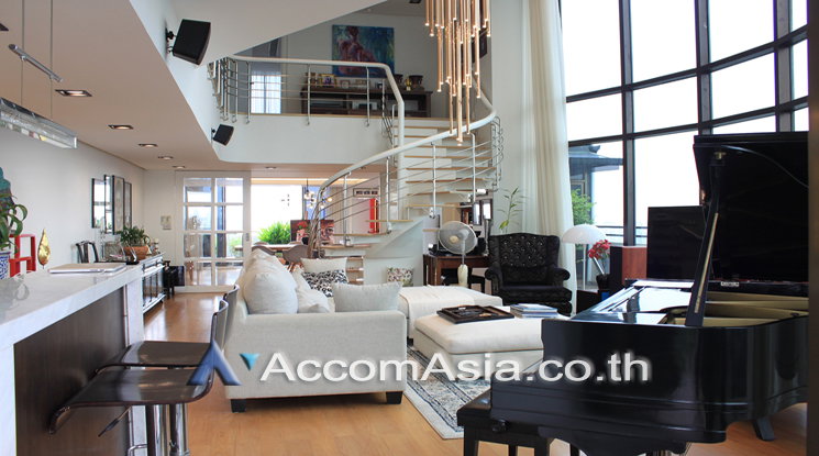 รูป 🔼🔽 AccomA 📩 Penthouse,Duplex Condo 3 BR Condominium @Supalai Place   (AA23244) - รูปที่ 2/20