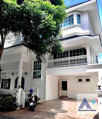 Houses for rent Bangna Commercial College : 🔼🔽 AccomA 📩  4 BR House @Fantasia Villa 3  (AA41631)
