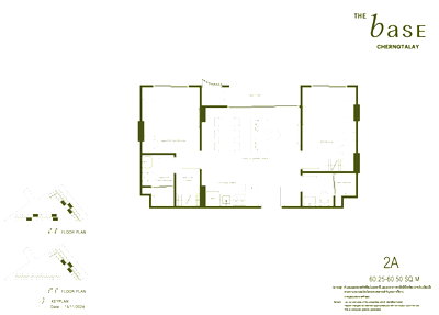 ขายคอนโด : Hot Deal 🔥 The Base Cherngtalay in Phuket 60.25 sqm ราคา 6.88 MB