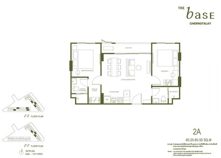 Hot Deal 🔥 The Base Cherngtalay in Phuket 60.25 sqm Price 6.88 MB