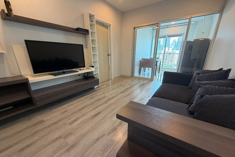 รูปภาพ  For Rent ! Centric Sathorn-St.Louis, 1 bed, 1 bath, City view, high floor, Rare Item, Closed kitchen ! Code C20240200442 furnished, ready to move in