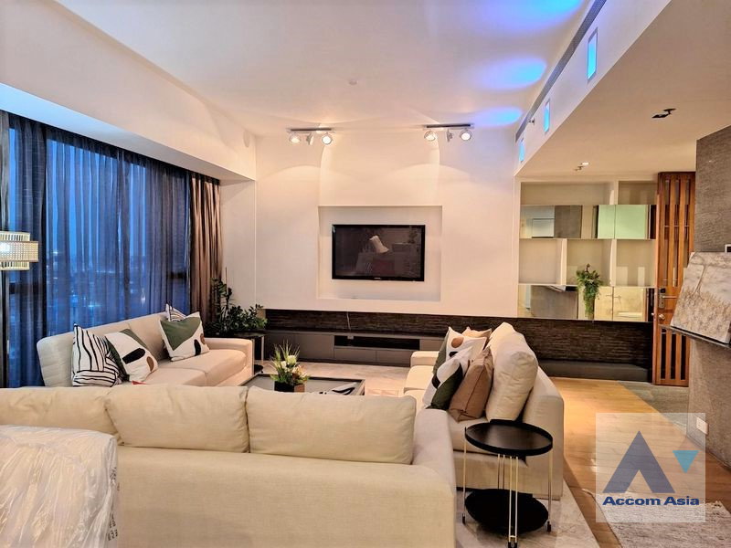รูป 🔼🔽 AccomA 📩 Condominium in the Sathorn area with an open-plan layout and city views ( AA11411 ) - รูปที่ 3/15