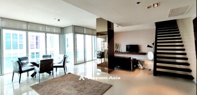 คอนโดให้เช่า : 🔼🔽 AccomA 📩 Penthouse,Duplex Condo 2 BR Condominium @The Prime 11 (AA22167)