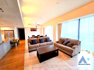 Condos for rent BTS Chong Nonsi : 🔼🔽 AccomA 📩 Riverside / River View 3 BR Condominium @The Met Sathorn (AA45511)