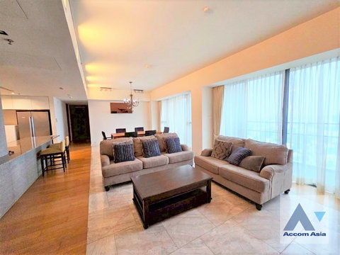 🔼🔽 AccomA 📩 Riverside / River View 3 BR Condominium @The Met Sathorn (AA45511)