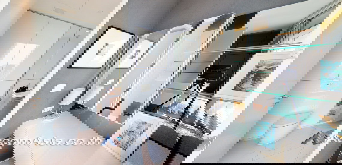 รูป 🔼🔽 AccomA 📩 Luxury Penthouse with Expansive Balcony | Panoramic City & RBSC Golf Course Views at 185 Rajadamri ( AA22218 ) - รูปที่ 18/20