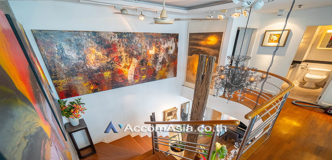 รูป 🔼🔽 AccomA 📩 Artistic duplex-style unit with greenery views in Ploenchit (AA30897) - รูปที่ 11/20