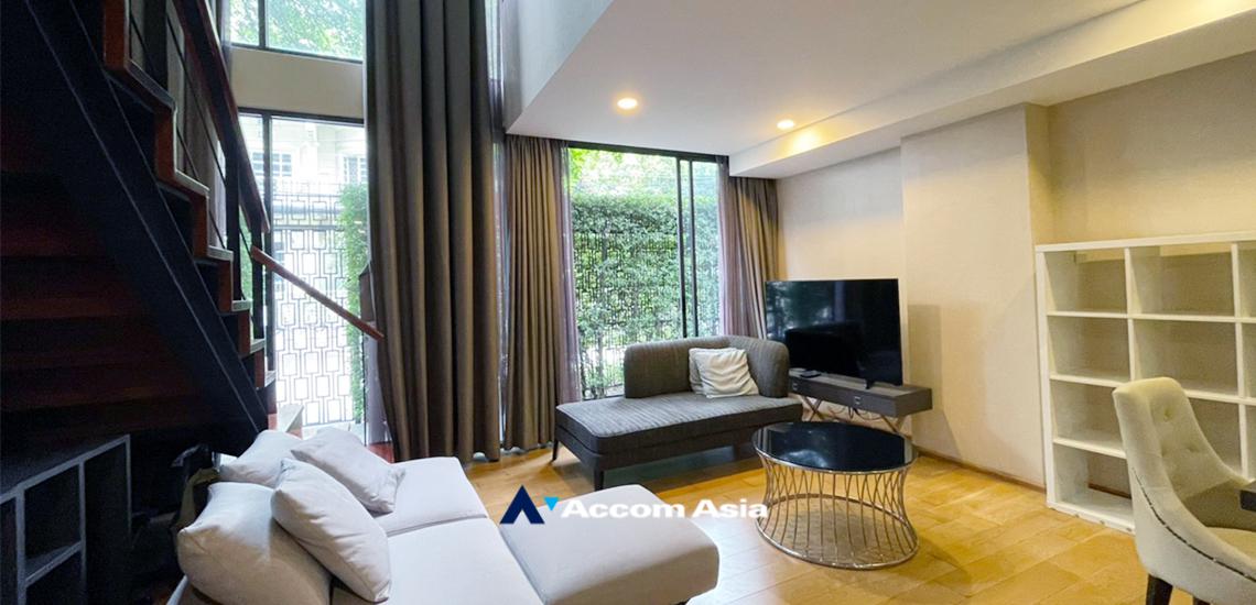 รูป 🔼🔽 AccomA 📩 Ground Floor,Duplex Condo 3 BR Condominium @Klass Langsuan (AA27455) - รูปที่ 5/20