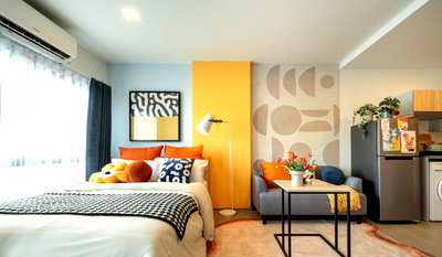 ขายคอนโด : “9.99 แสน ได้ครบ! เฟอร์ครบ เครื่องใช้ไฟฟ้าครบ Move-in พร้อมเลย”