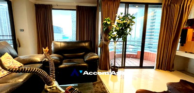 คอนโดให้เช่า : 🔼🔽 AccomA 📩 Triplex,Penthouse 3 BR Condominium @Pearl Garden (1513845)